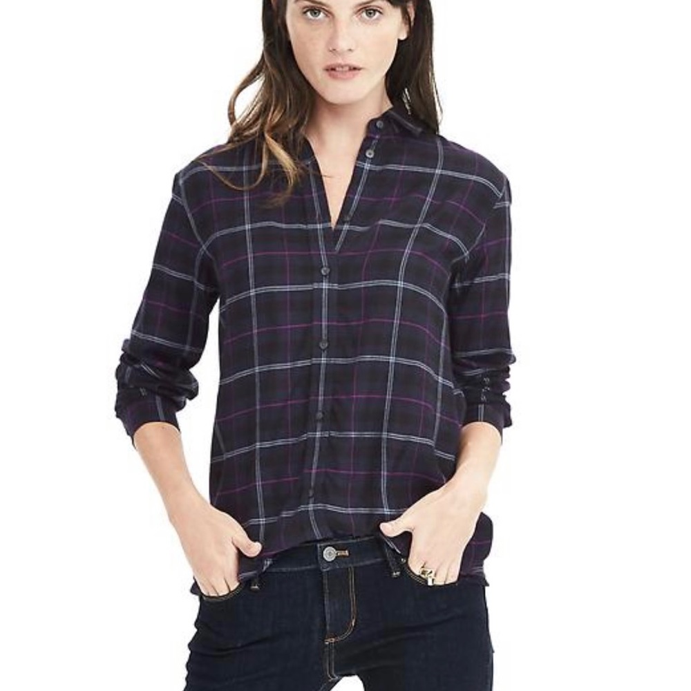 Banana Republic Dillon Blouse Size Small